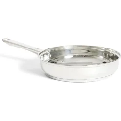 Poêle tous feux dont induction inox gris Ø28cm