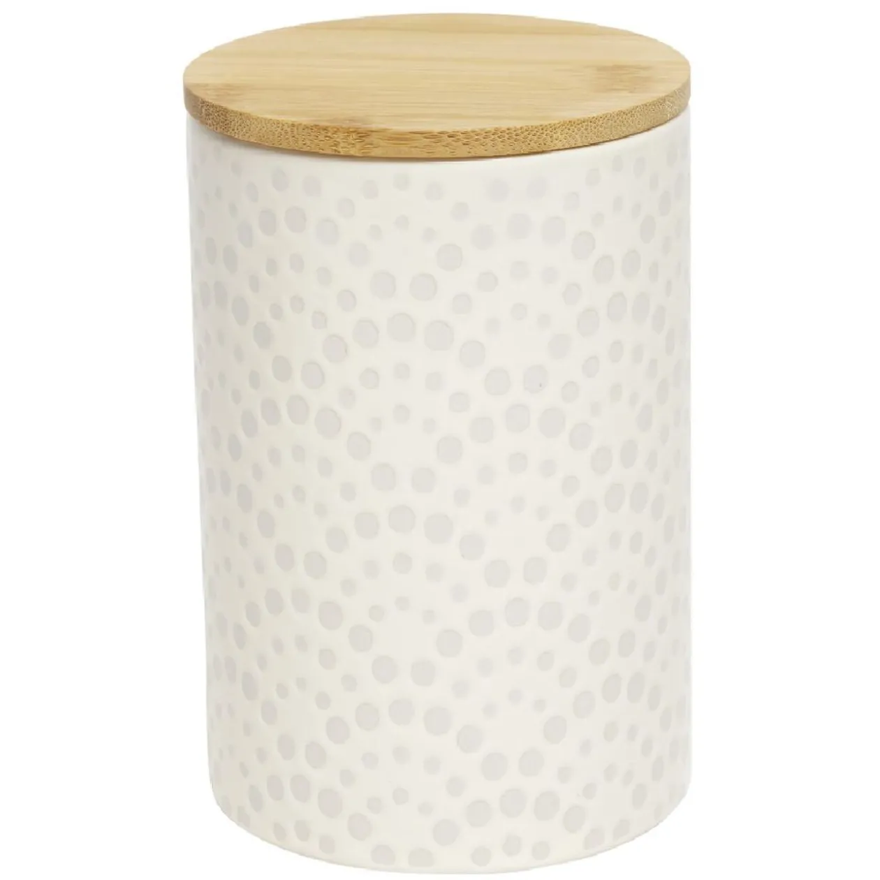 Pot de conservation design carreau de ciment et point relief x2