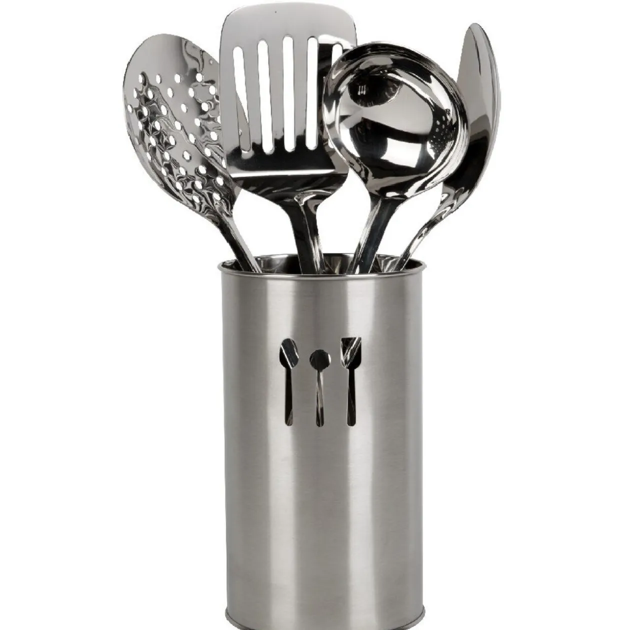 Pot et 4 ustensiles de cuisine