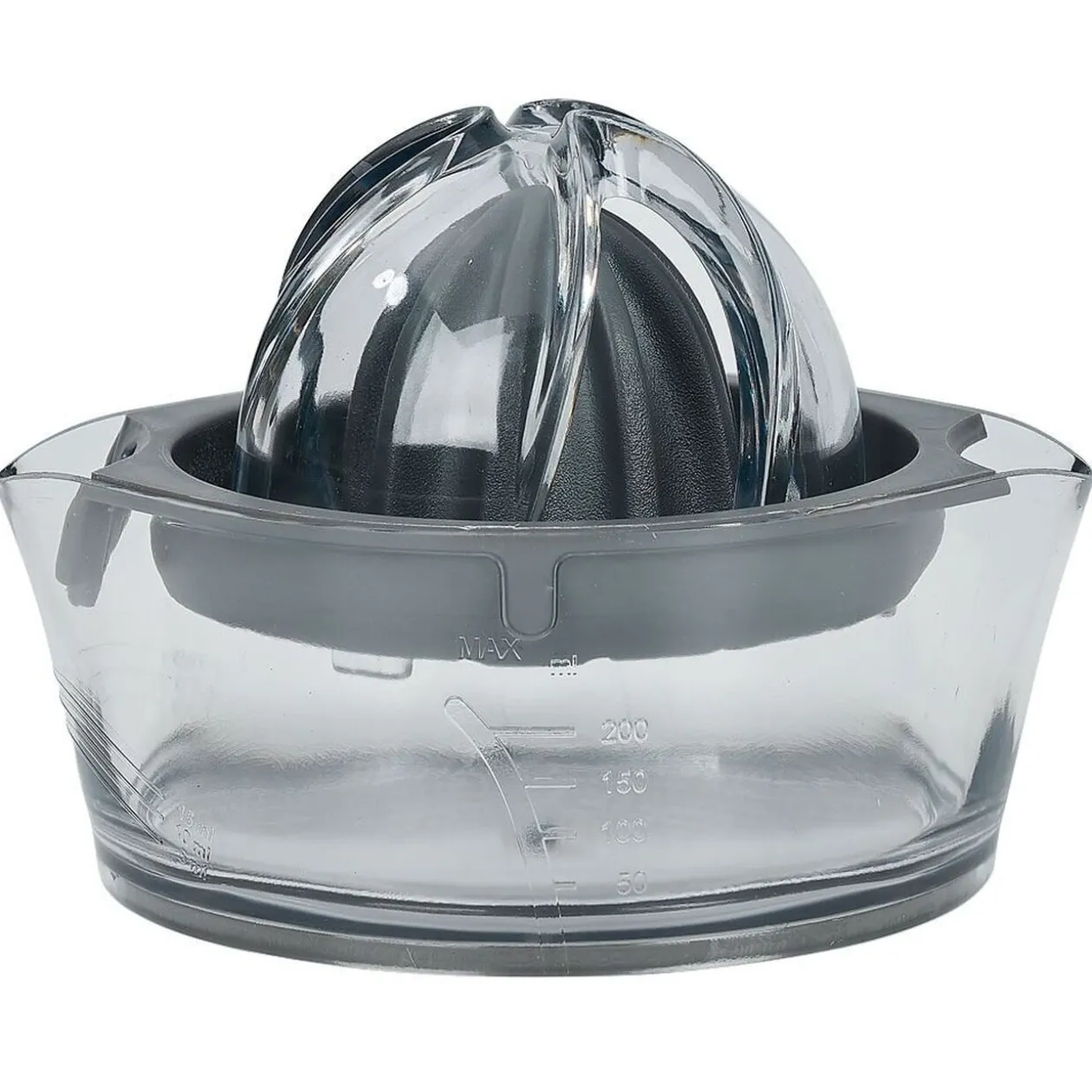 Presse agrumes avec réservoir transparent vert