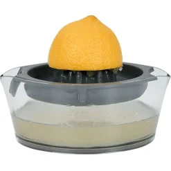 Presse agrumes avec réservoir transparent vert
