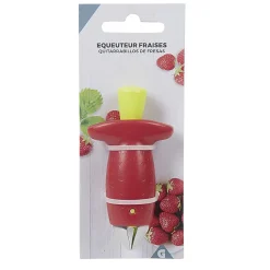 Équeuteur à fraises inox