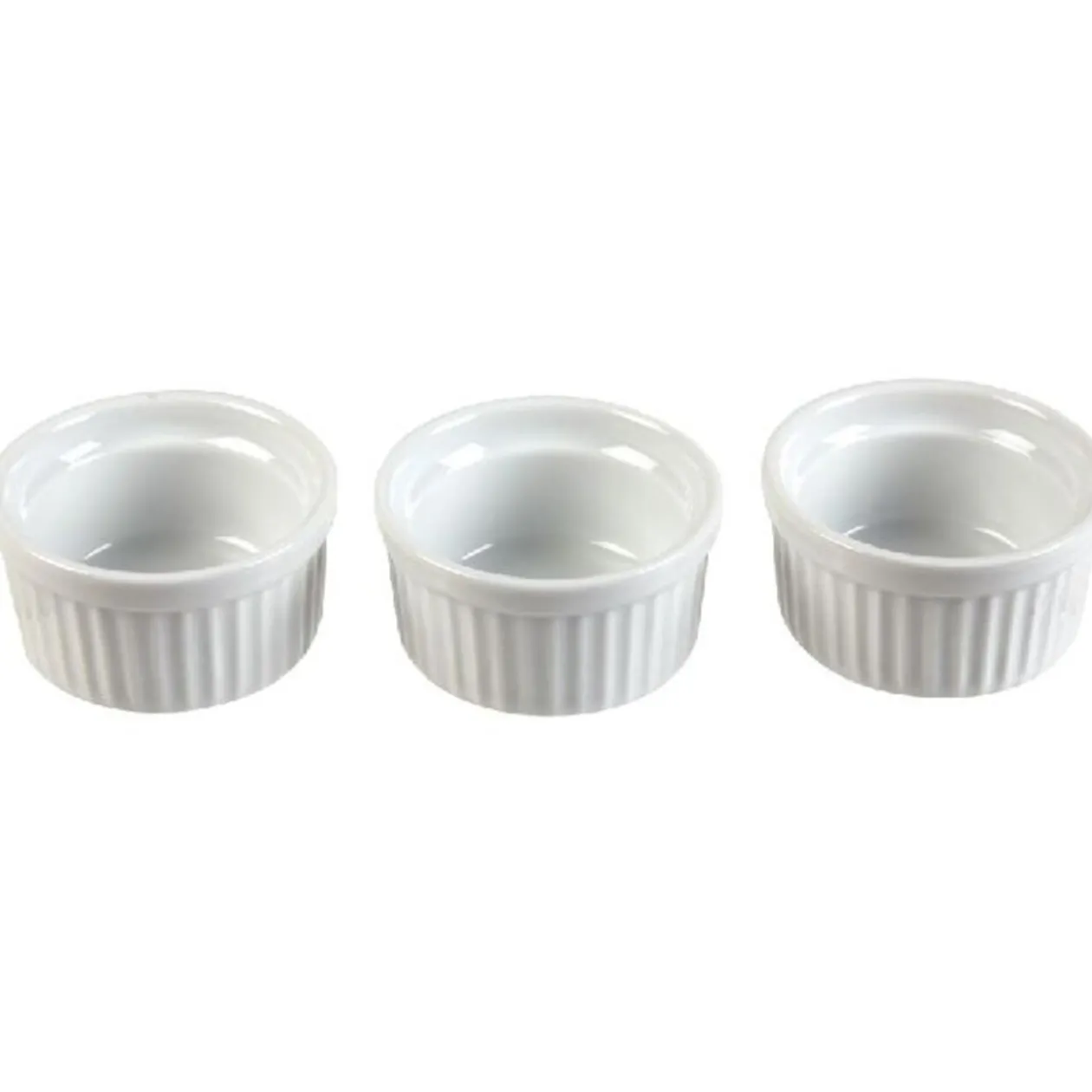 Ramequin porcelaine x3