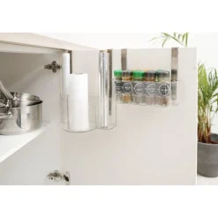 Rangements à suspendre épices et essuie tout