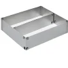 Rectangle à pâtisserie extensible inox