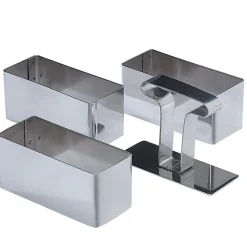 Rectangle de présentation x3 et poussoir