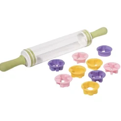 Rouleau avec 9 emporte-pièces