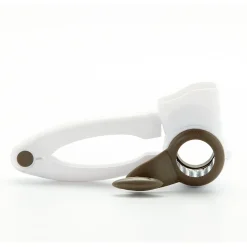 Râpe à fromage blanche et taupe