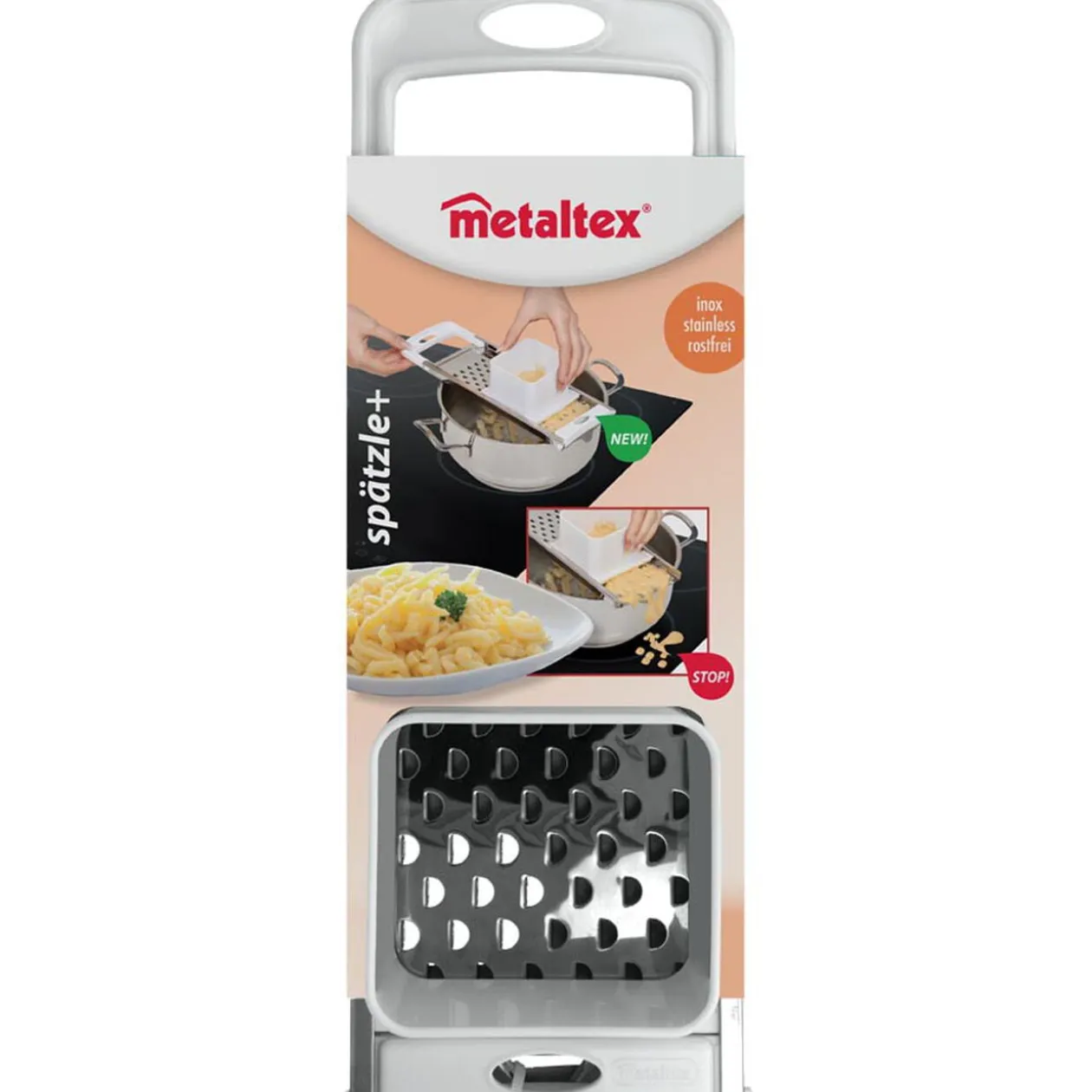 Râpe à pâtes spaetzle Metaltex