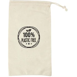 Sac à vrac en coton réutilisables x4