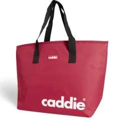 Sac isotherme Caddie rouge 33x18,5xH35cm