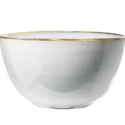 Saladier en faïence bleu bord foncé Ø21xH11,4cm