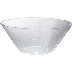 Saladier en plastique à paillettes