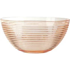 Saladier en plastique transparent