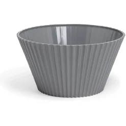 Saladier en plastique Ø25xH13,5cm - 4 coloris