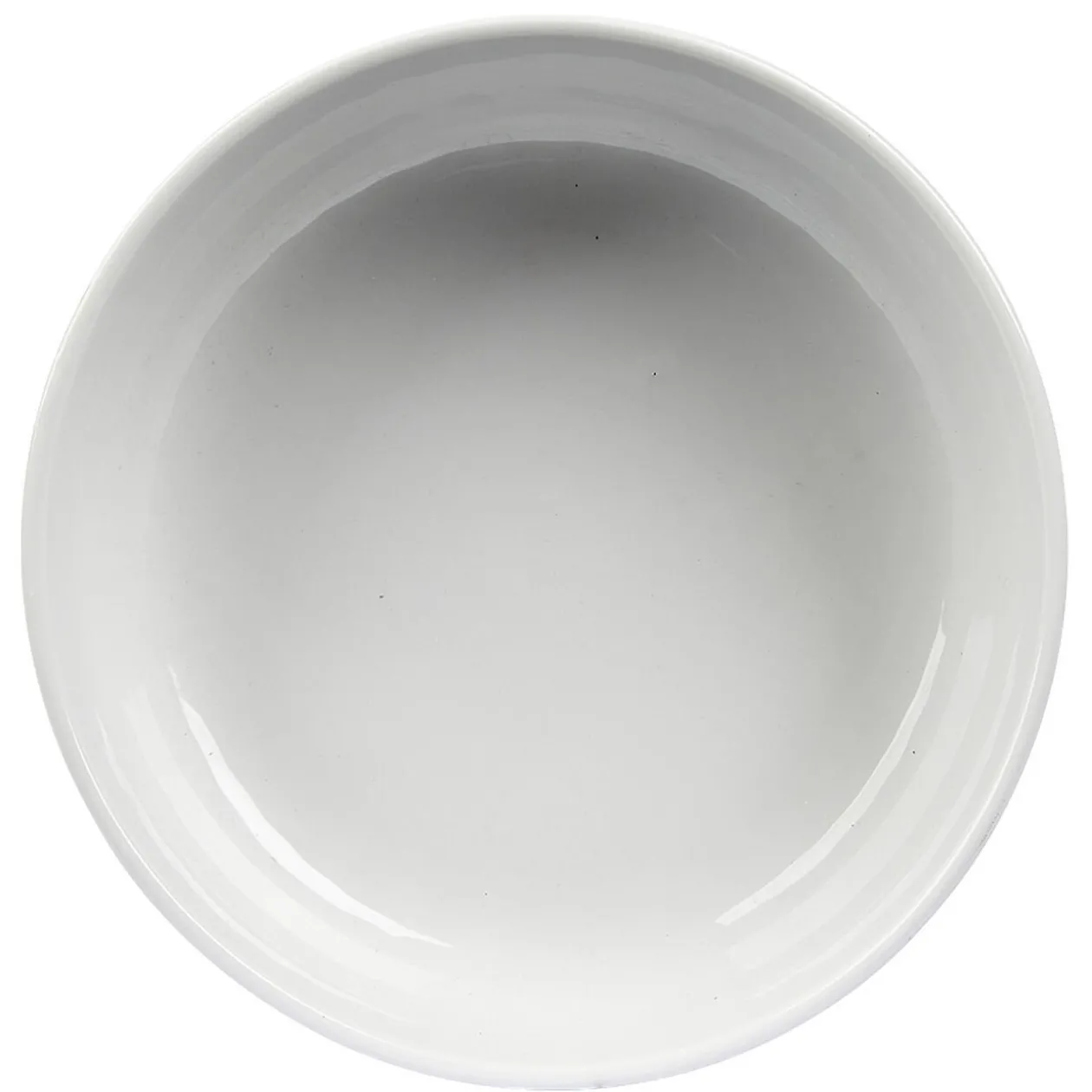 Saladier en porcelaine design martelé blanc