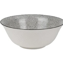 Saladier Helsinki décor noir blanc