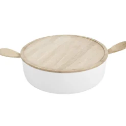 Saladier plastique et couverts