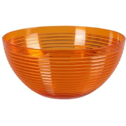 Saladier plastique transparent