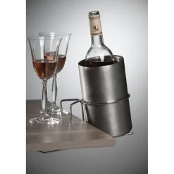 Seau à vin avec support table