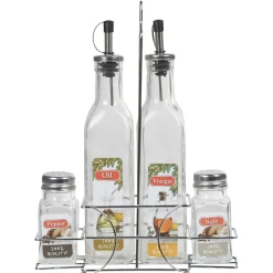 Service à condiments 4 pièces