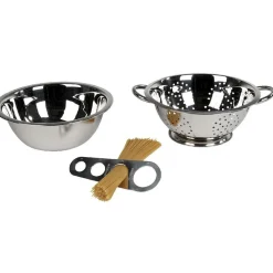 Service à spaghetti inox