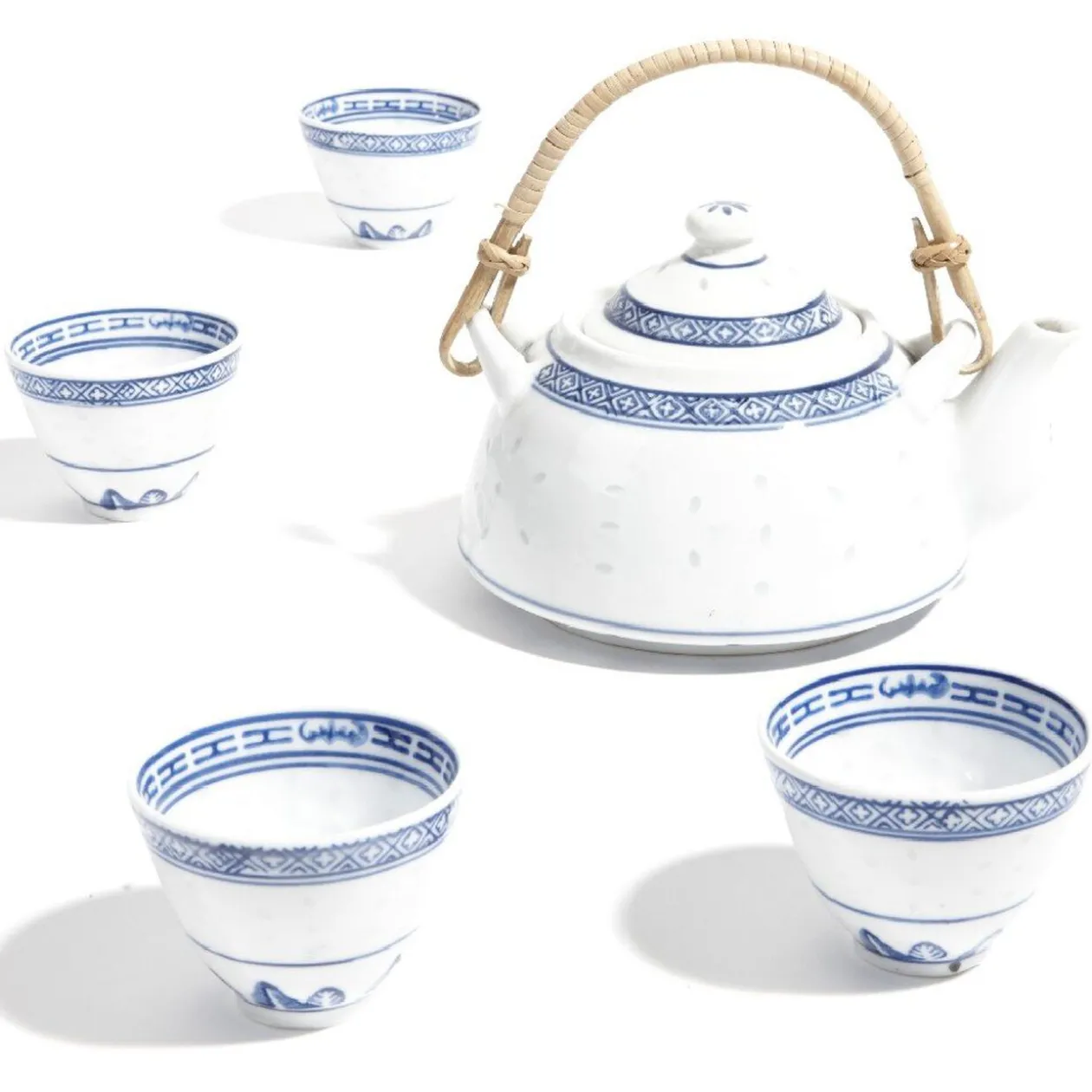 Service à thé design chinois