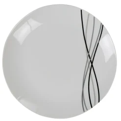 Service à vaisselle 12 pièces porcelaine blanche