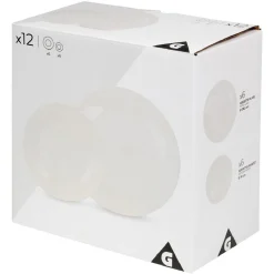 Service à vaisselle porcelaine 12 pièces