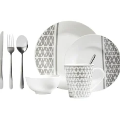 Service vaisselle en porcelaine 32 pièces