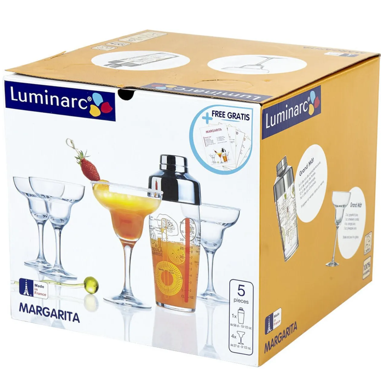 Service verres margarita Luminarc