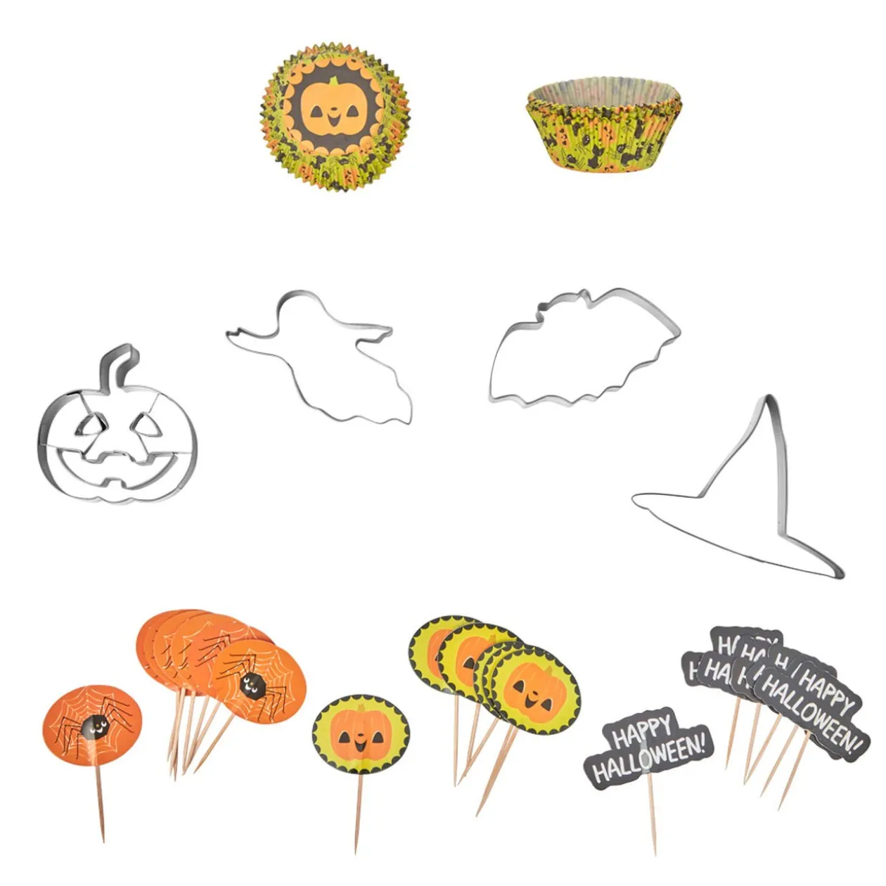 Set à pâtisserie muffin Halloween