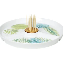 Set apéritif porcelaine design jungle