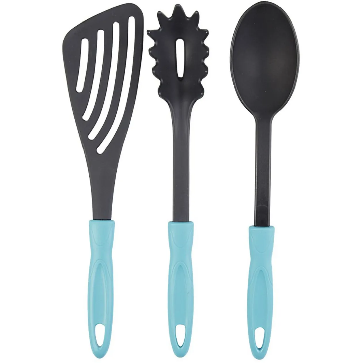 Set de 3 ustensiles de cuisine polyamide polypropylène L. 32 cm