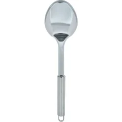 Set de 6 ustensiles de cuisine avec support inox gris Ø16xH40,5cm