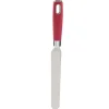 Spatule à crêpe en inox avec manche en polypropylène rouge