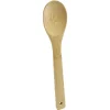 Spatule ronde en bambou naturel