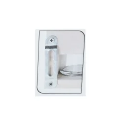 Support à épices en bois avec pot en verre x5