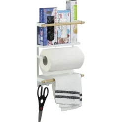 Étagère de rangement à fixation magnétique pour réfrigérateur