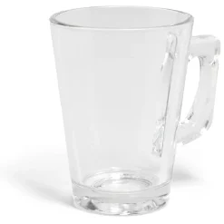 Tasse à café 18,5cl en verre transparent