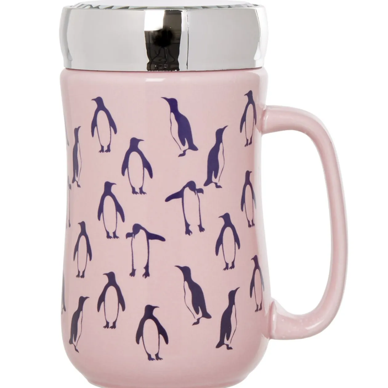 Tasse déco banquise motif pingouin céramique
