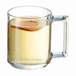 Tasse transparente en verre trempé droit Luminarc 25 cl
