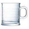 Tasse transparente en verre trempé design conserve Luminarc 25 cl