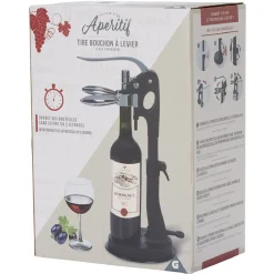 Tire bouchon à levier sur pied