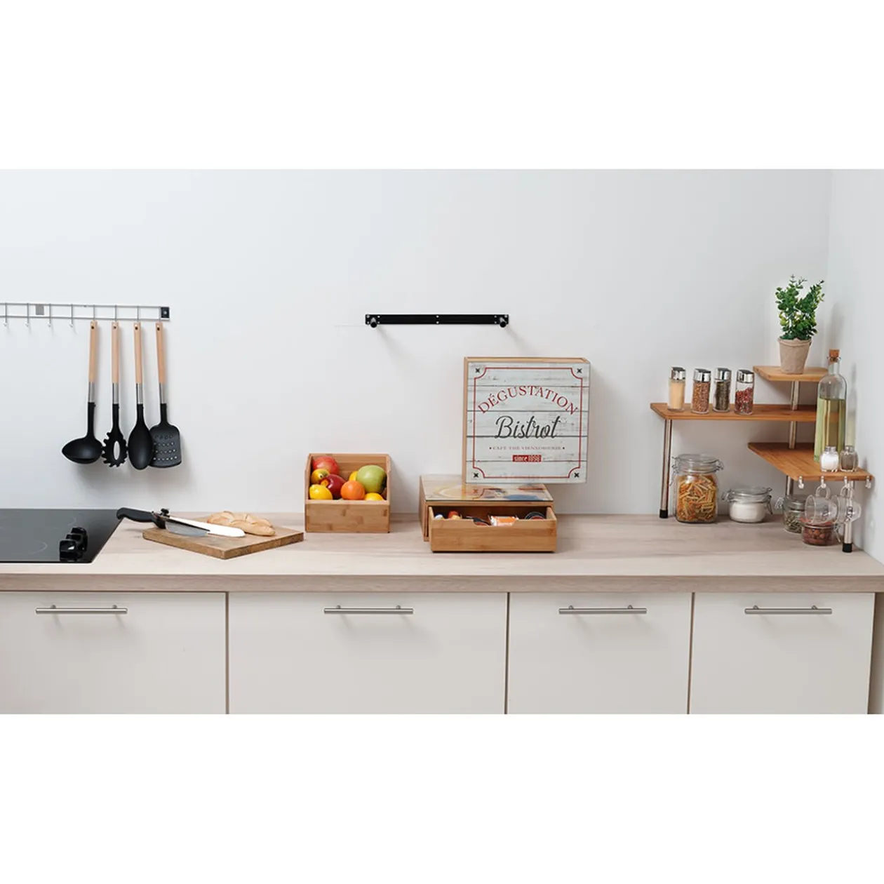 Tiroir à dosettes design graines de café