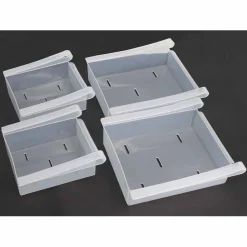 Tiroirs transparents encastrables pour réfrigérateur x4