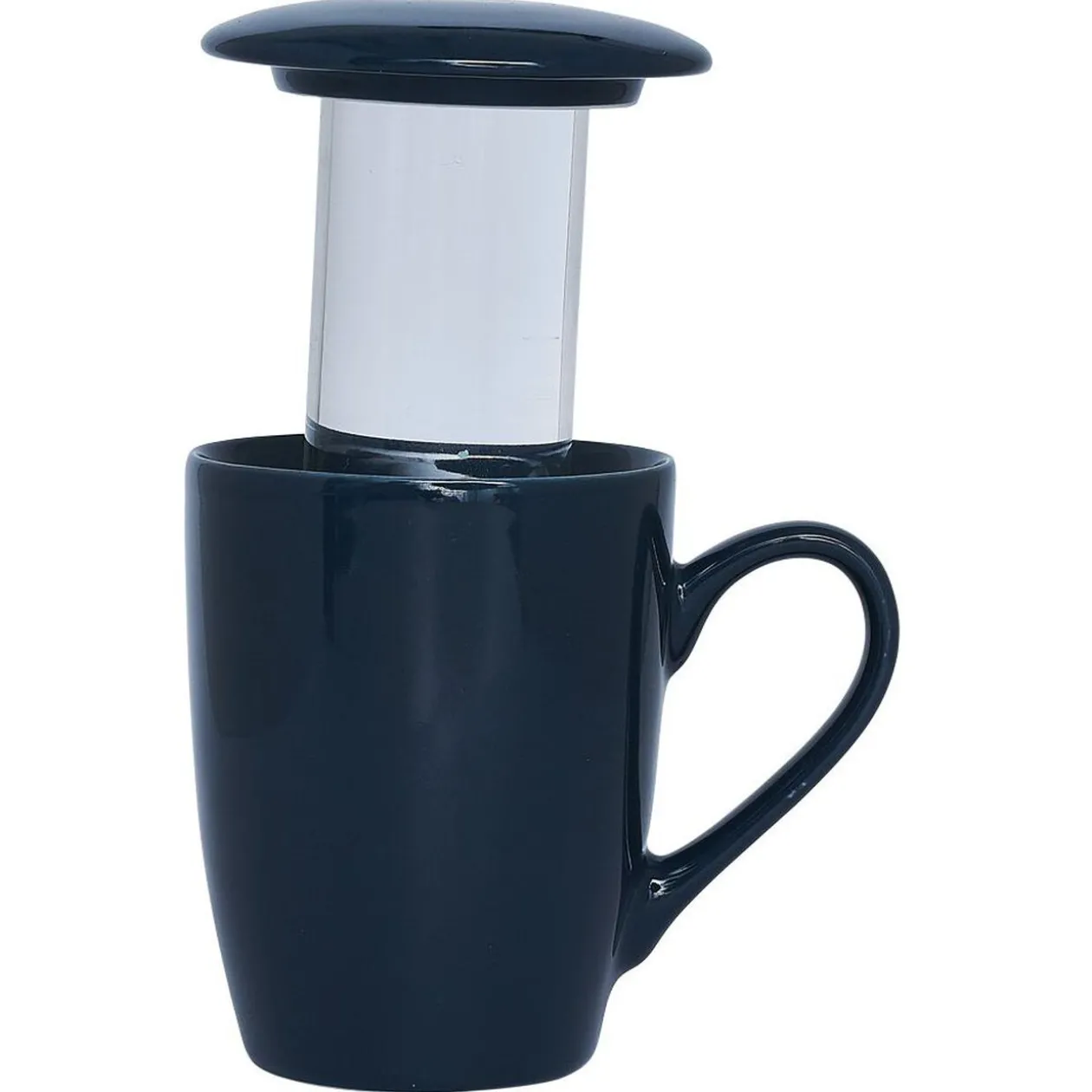 Tisanière avec couvercle et filtre amovible