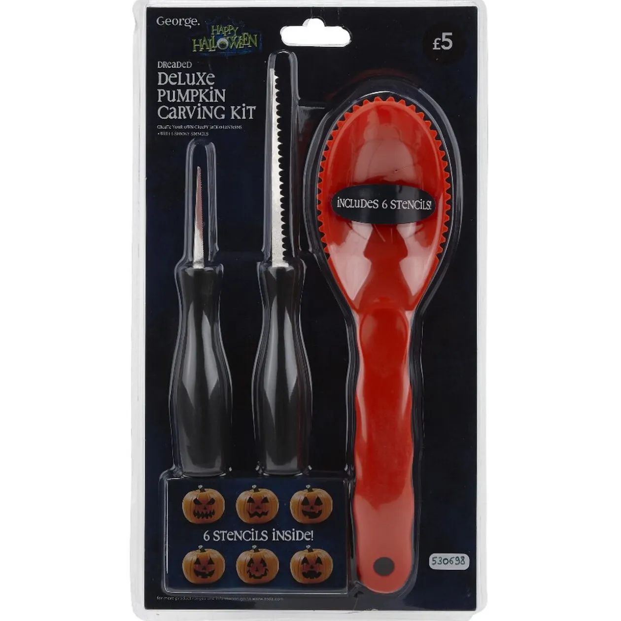 Ustensile de découpe citrouille x3