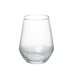 Verre à pied 47 cl x4 avec gobelet en verre 40 cl x4