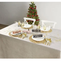 Verre à pied avec liseré doré 38 cl x4